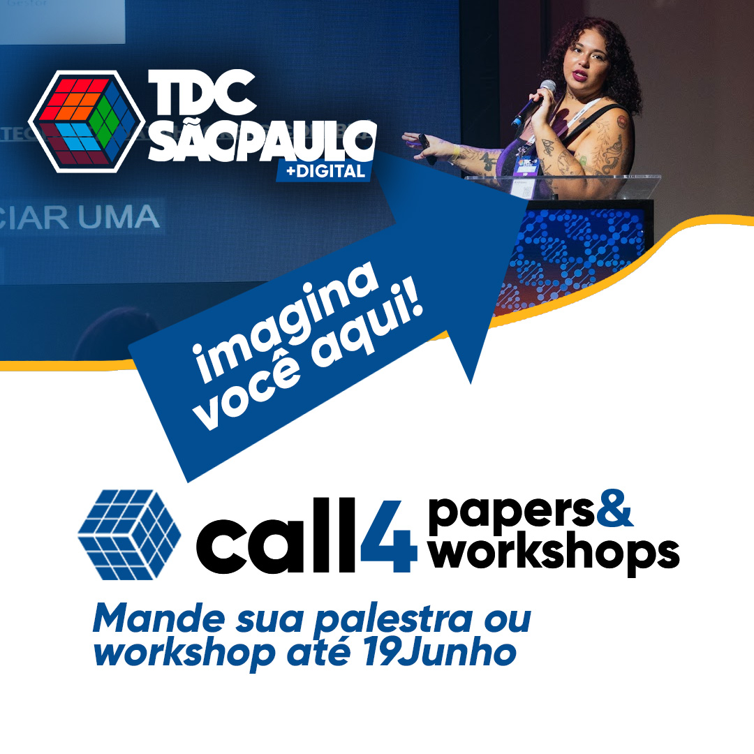 Olha só! O TDC não acaba quando termina, e nossa próxima parada já está marcada: de 18 a 20 de setembro de 2024, em São Paulo[thedevconf.com/tdc/2024/sao-p…]. Queremos você lá! 

Submeta seu workshop até amanhã e vem pro #thedevconf. 
docs.google.com/forms/d/e/1FAI…