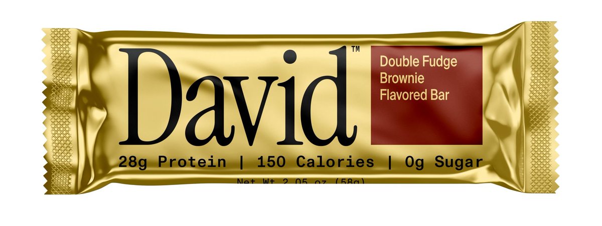 28 150 0

Continuous iteration is at the core of our product strategy at David (davidprotein.com). As we prepare for launch by the end of 2024, we continue to sculpt our masterpiece.

David is now only 150 calories, still with 28g of protein and 0g of sugar. This improves