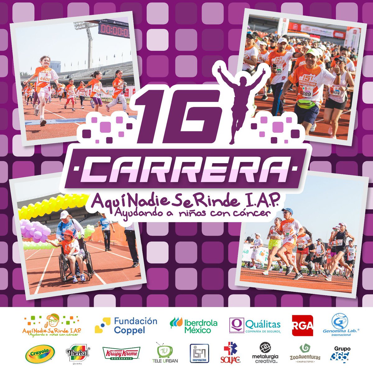 Tú también puedes apoyar a muchos pequeños que están enfrentando un tratamiento contra el cáncer corriendo esta carrera con causa ✨ ✨💛💚🧡 les comparto video para que se animen a ayudar fb.watch/sNyoMlkHPv/?  Mil gracias ✨✨✨✨🙏 <a href="/ANSeRiap/">ANSeRiap</a>