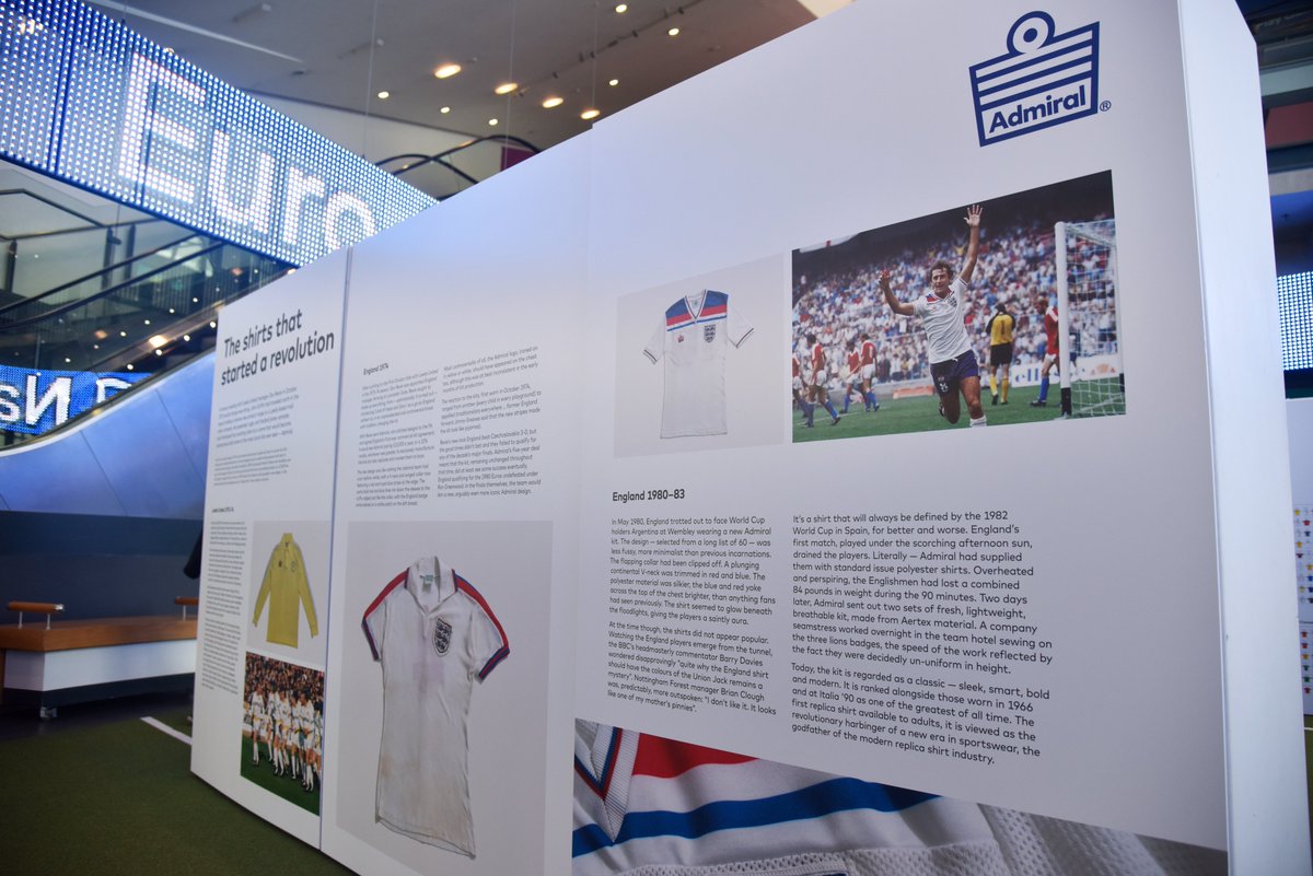 For <a href="/glorymag_/">Glory</a>, <a href="/admiral1914/">Admiral Sports</a> and us, 50 Years of the Replica Shirt has been a huge labour of love but one we are very proud to have put into the world. 

The new exhibition at the <a href="/FootballMuseum/">Nat. Football Museum</a> that we've worked on to coincide with the book launch is the icing on the cake.