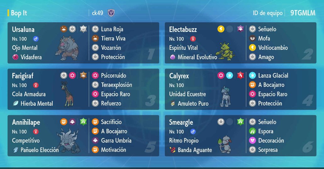 Hoy traigo un equipito CURIOSO entrenadores... 

Electabuzz Annihilape con el CABALLO de Hielo 🐎

Se viene noche pulsando botones jiji

twitch.tv/pokealexvgc