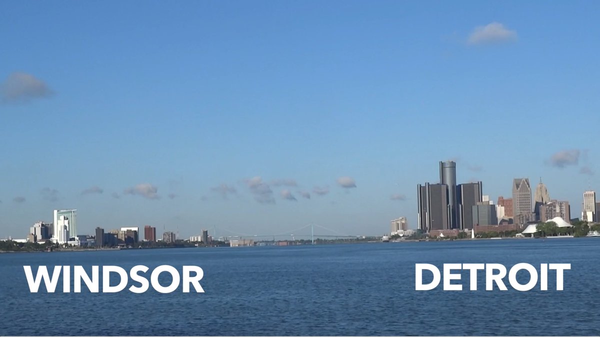 Ambassade du Canada É.-U. (@ambcaneua) on Twitter photo Nous pouvons voir #Windsor depuis notre bureau ! Et le @PontGordieHowe est magnifique. <a href="/CGCanDetroit/">Canada à Detroit</a> est la seule mission 🇨🇦 contiguë au Canada! Lors de la #FêteduCanadaEU et le 4 juillet, nous célébrerons et regarderons les feux d'artifice des deux côtés de la frontière. Nous pouvons voir #Windsor depuis notre bureau ! Et le @PontGordieHowe est magnifique. <a href="/CGCanDetroit/">Canada à Detroit</a> est la seule mission 🇨🇦 contiguë au Canada! Lors de la #FêteduCanadaEU et le 4 juillet, nous célébrerons et regarderons les feux d'artifice des deux côtés de la frontière.