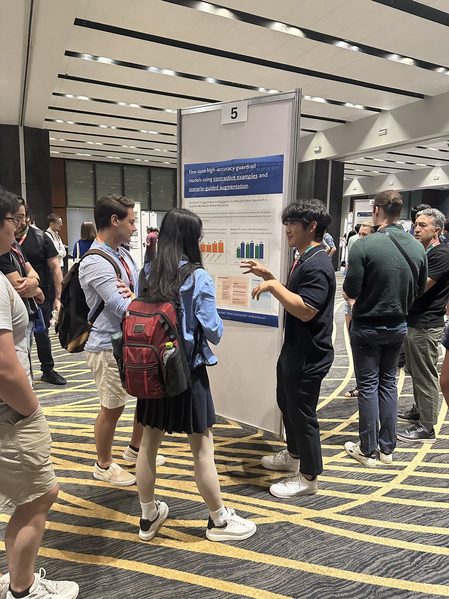 Albert Yu Sun (@albertyusun) on Twitter photo Had a wonderful time presenting my paper from my internship last year with <a href="/CuraiHQ/">Curai Health</a> at #NAACL2024!
Grateful for the opportunity to talk to the awesome and thoughtful people in the NLP community.
<a href="/elliotschu/">Elliot Schumacher</a> <a href="/anithakan/">Anitha Kannan</a> <a href="/nairvarun18/">Varun Nair</a> Had a wonderful time presenting my paper from my internship last year with <a href="/CuraiHQ/">Curai Health</a> at #NAACL2024!
Grateful for the opportunity to talk to the awesome and thoughtful people in the NLP community.
<a href="/elliotschu/">Elliot Schumacher</a> <a href="/anithakan/">Anitha Kannan</a> <a href="/nairvarun18/">Varun Nair</a>