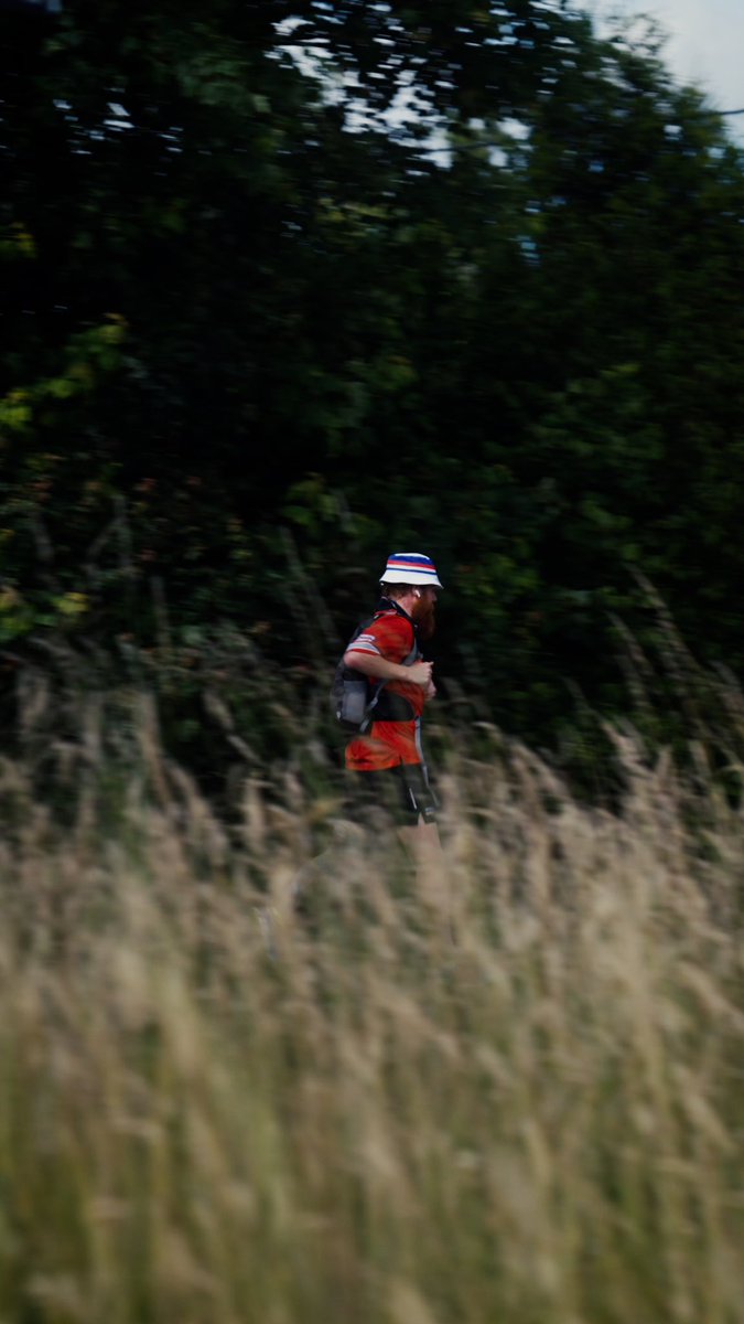 hardestgeezer's tweet image. Day 8 of running to every England game at the euros🏴󠁧󠁢󠁥󠁮󠁧󠁿

Been running through the German countryside over the last couple days to make it to Frankfurt for the second game against Denmark. Body is just about getting use to the mileage again after the 2 months off since Africa.…