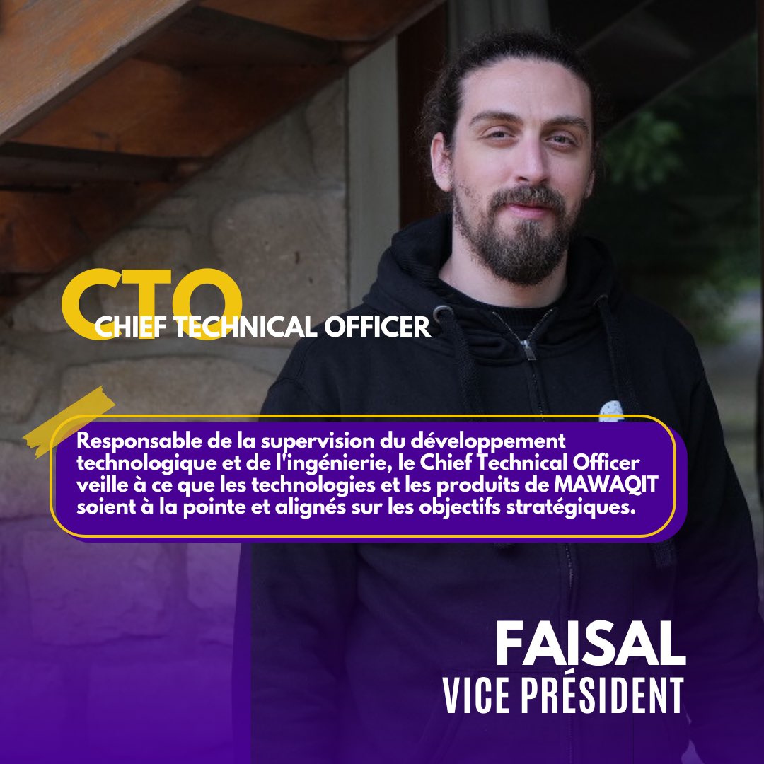 mawaqit's tweet photo. 𝗤𝘂𝗶 𝗱𝗶𝗿𝗶𝗴𝗲 𝗠𝗮𝘄𝗮𝗾𝗶𝘁 ? 🤔

Aujourd’hui, on vous fait une petite présentation des dirigeants de l’association :

👨‍✈️Ibrahim : Directeur général et fondateur de Mawaqit 
💡Ayour : Directeur de l’innovation 
📱Faisal : Directeur technique https://t.co/P9eNED0JNN