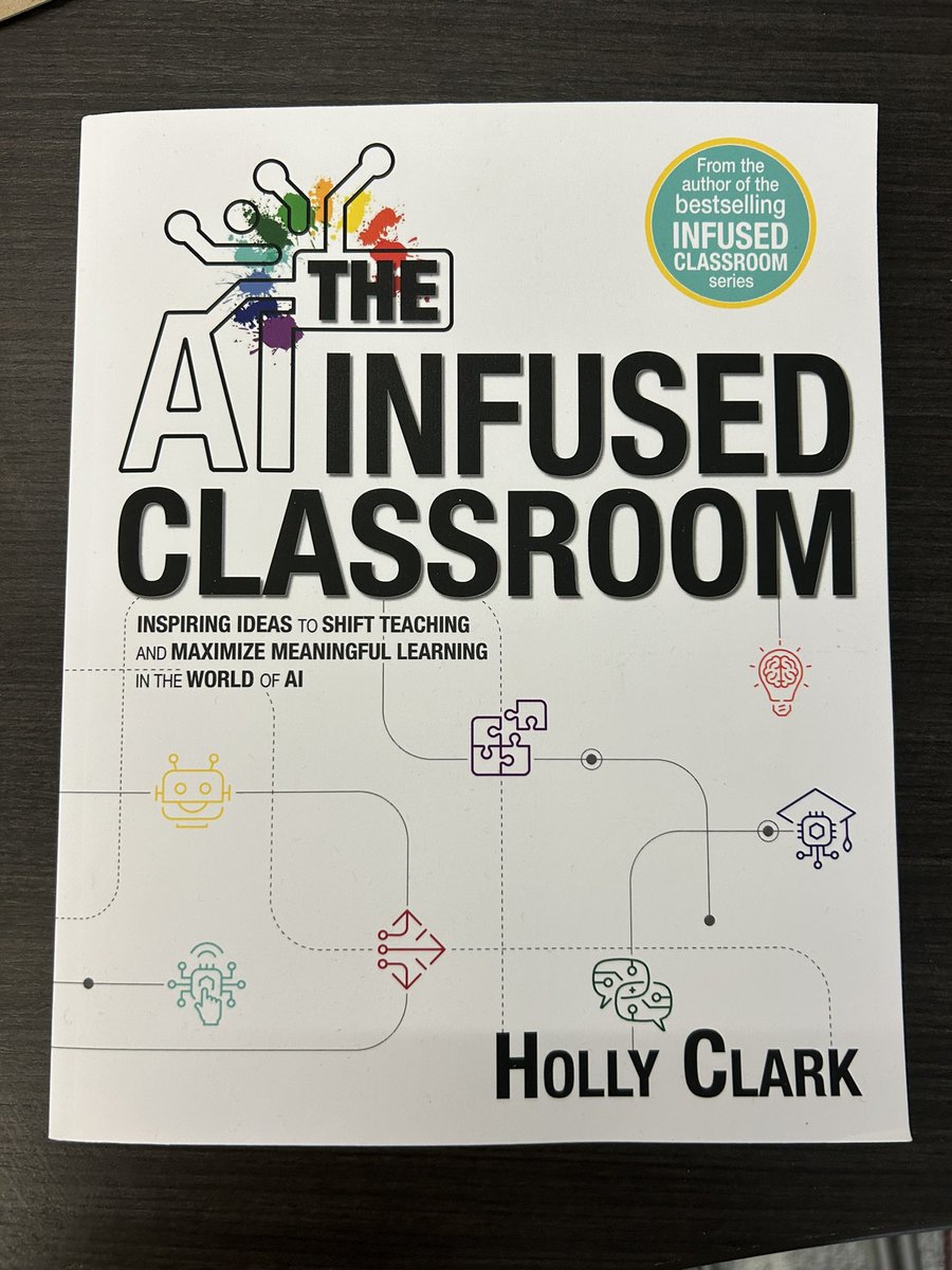 metadatachick's tweet image. I can’t wait to start this book as a summer read! @HollyClarkEdu Your presentation at last year’s #ISTELive23 was very impactful! Major #ISTELive24 #FOMO happening over here 😞 #tlchat