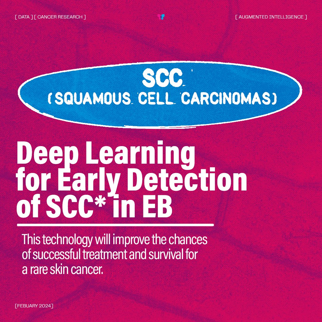 RESEARCH HIGHLIGHT 🦋🧬💥 The team at <a href="/NorthwesternMed/">Northwestern Medicine</a> is working on an ingenious AI tool designed to uncover early-stage Squamous Cell Carcinomas (SCCs). This breakthrough tool could be life-changing for RDEB patients &amp;  have far-reaching implications beyond EB. (1/2)