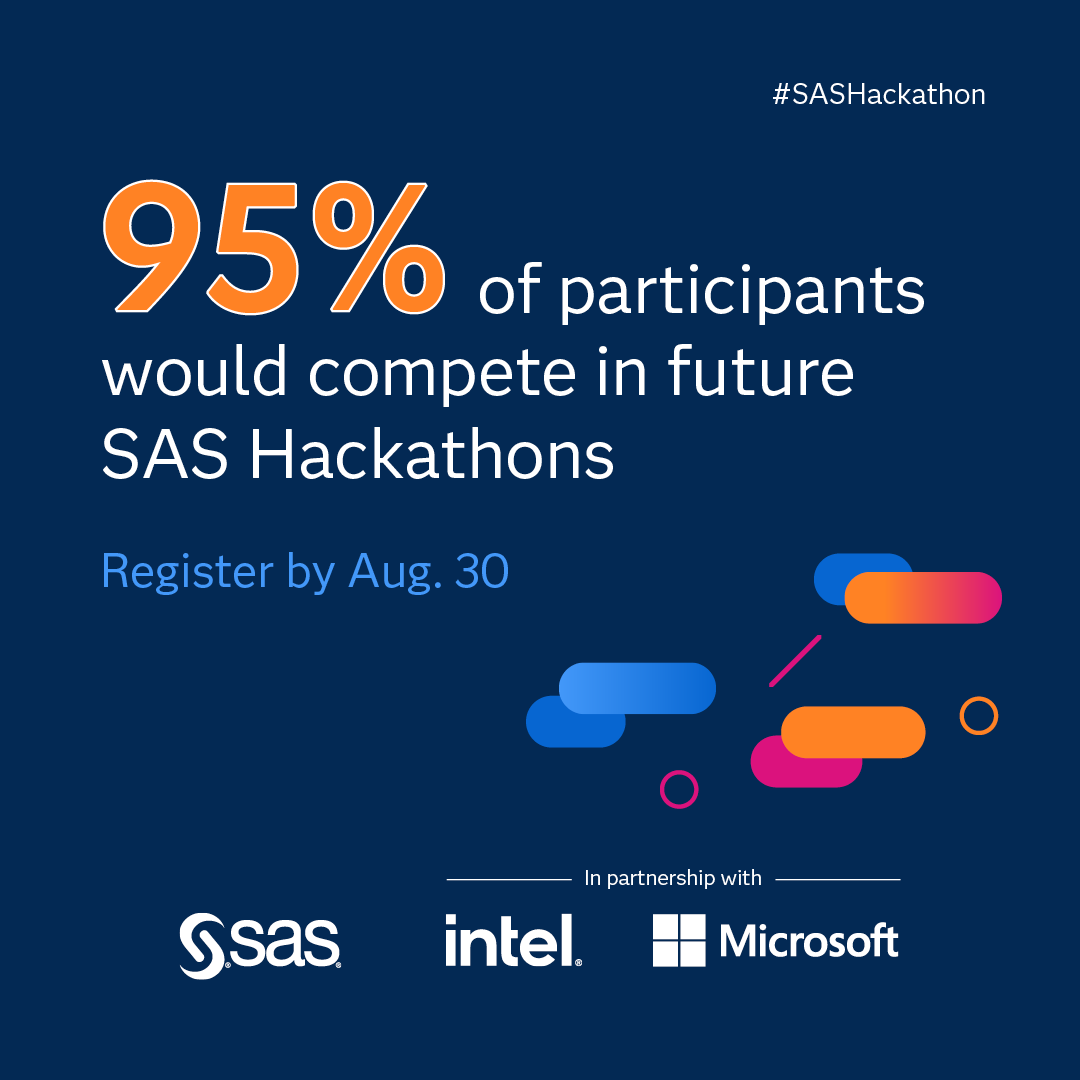 olivierzaech's tweet photo. Why is #SASHackathon so highly recommended by previous participants? It's a unique chance to nurture your ideas over a month as you collaborate with other curious minds! 🧠 You bring the idea, we provide the tech + resources. Registration is open now: https://t.co/1T2C6sHnvI https://t.co/m1Vt1drOa8