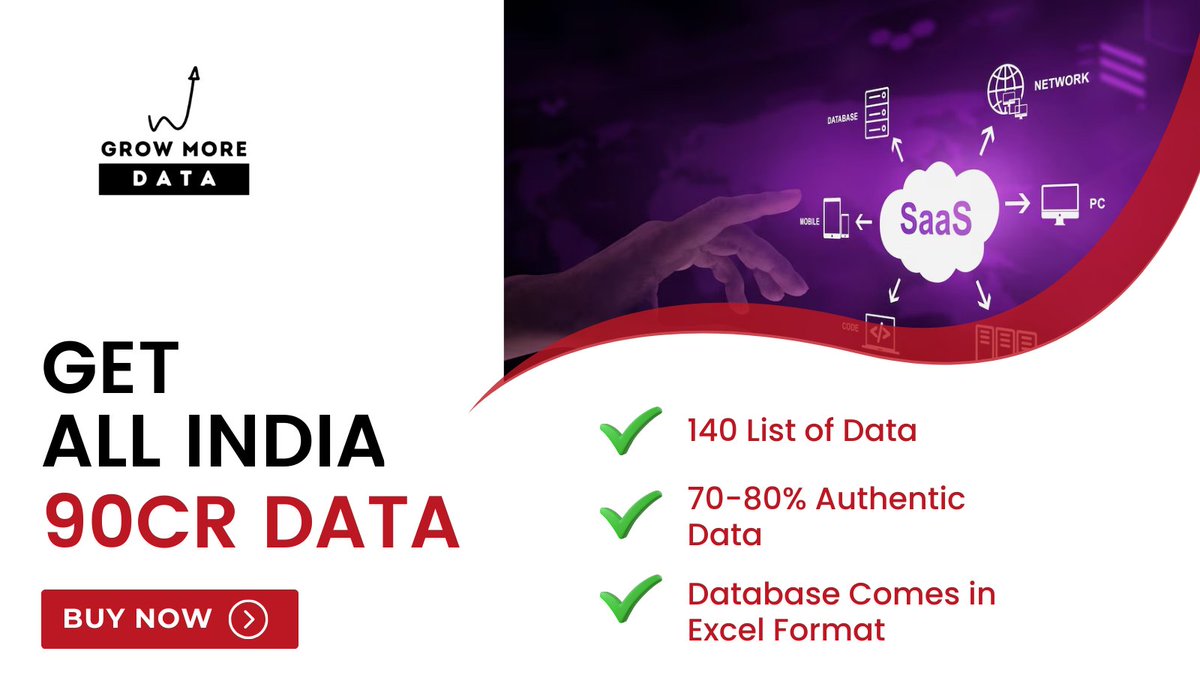growmoredata's tweet image. Access comprehensive data with our All-India 90 Cr dataset in Excel format!
.
Get Free Sample Now!

#BigData #ExcelSheets #IndiaStatistics #DataDriven #ResearchTools #BusinessIntelligence #ExcelExperts #DataAnalytics #MarketResearch #SmartData #growmoredata