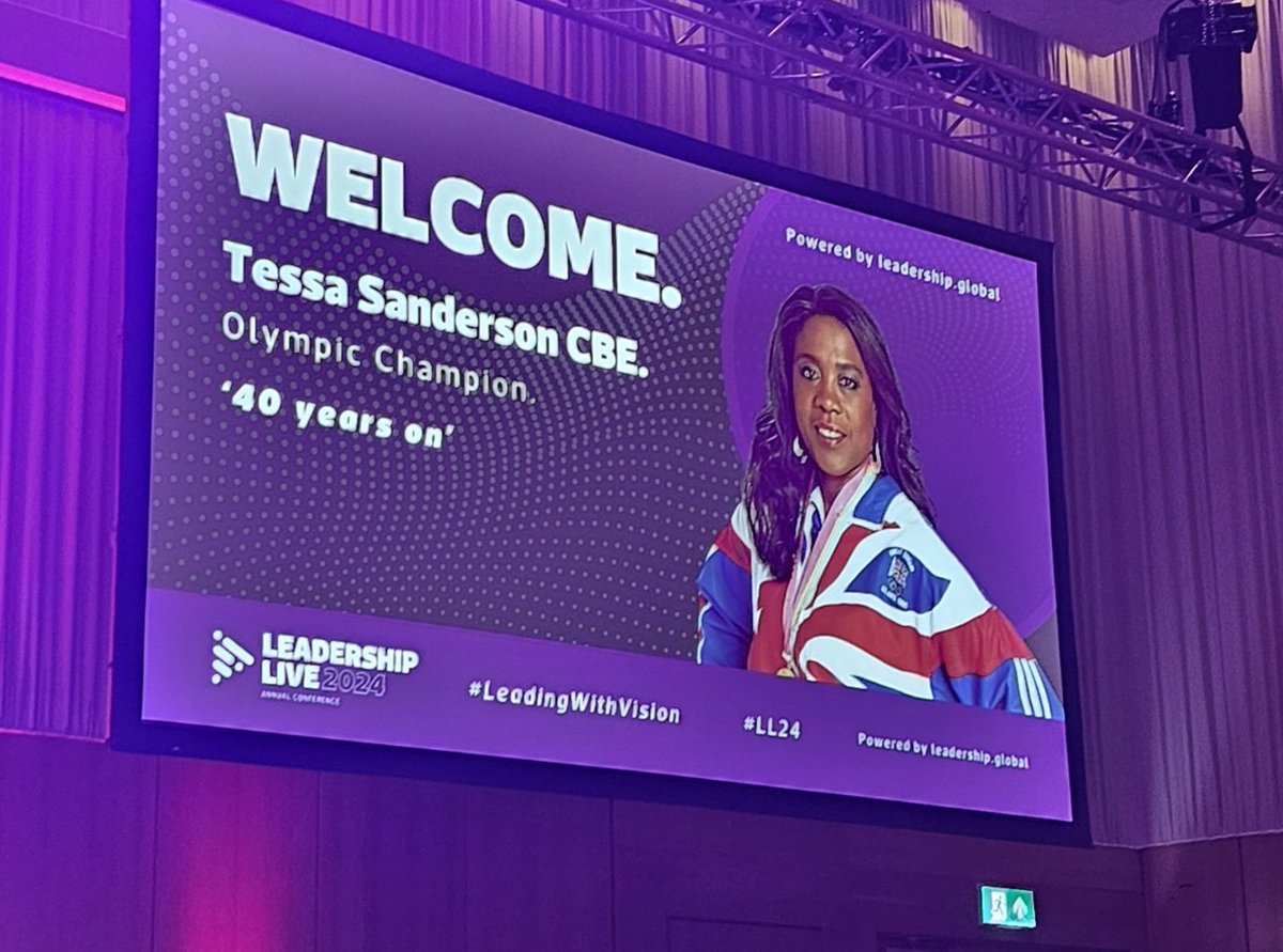 Gauged2012's tweet image. What a fantastic end to #LL24 with Olympic gold medal winner Tessa Sandersom CBE.  A story of resilience, talent and achievement.  Marvelous..