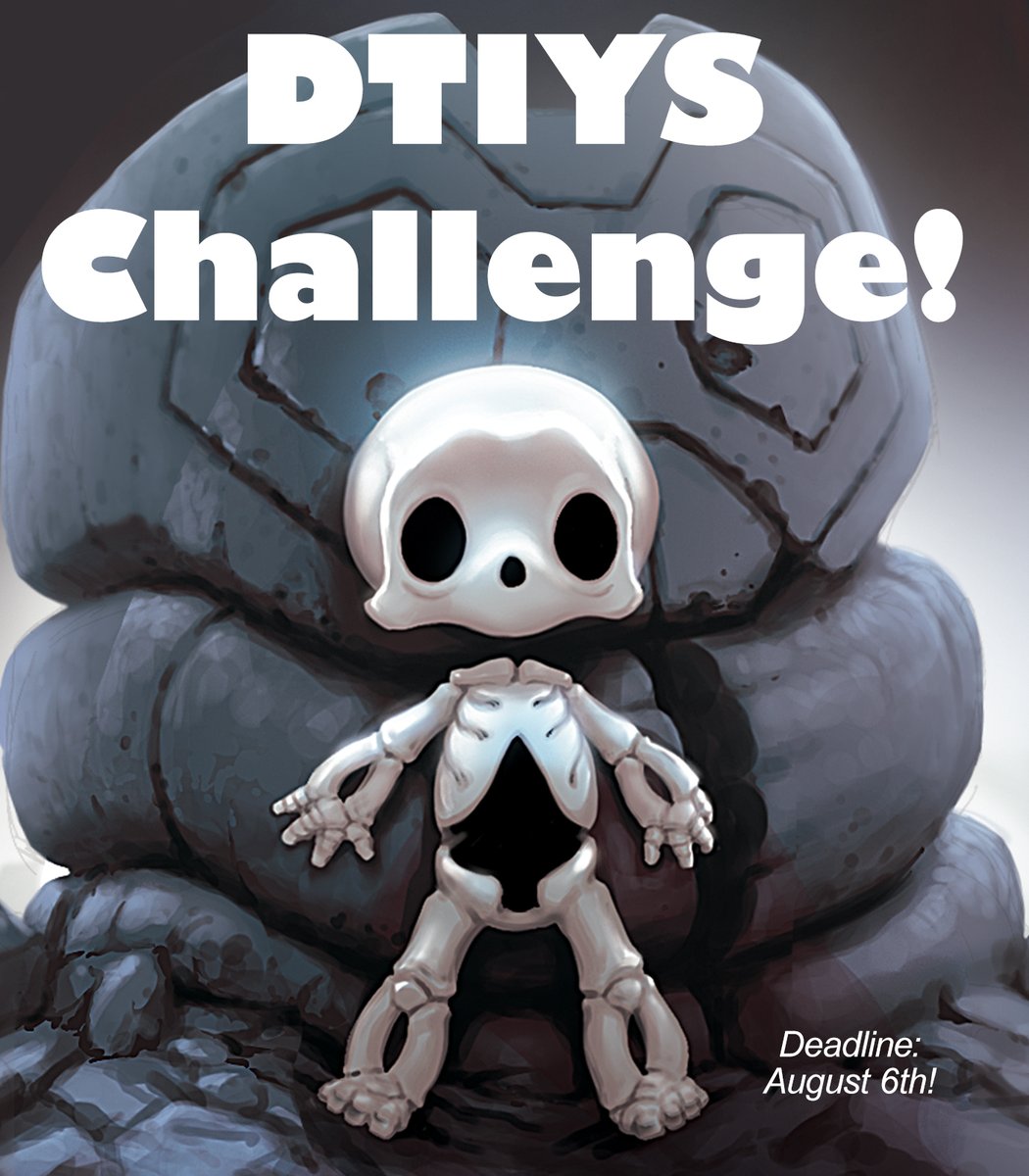 Jonahlobe's tweet photo. It's here: the "QUIET: Level One" #DTIYS !π
Quiet is a tiny, nonspeaking skeletonπ tasked with a big adventure... but they need your help.
To enter: RT, then draw/paint Quiet doing literally *anything* fantasy-related! βοΈππ
Have fun & tag #QUIETlevelOne !
Ends: Aug 6 https://t.co/dTVGLWmSdx