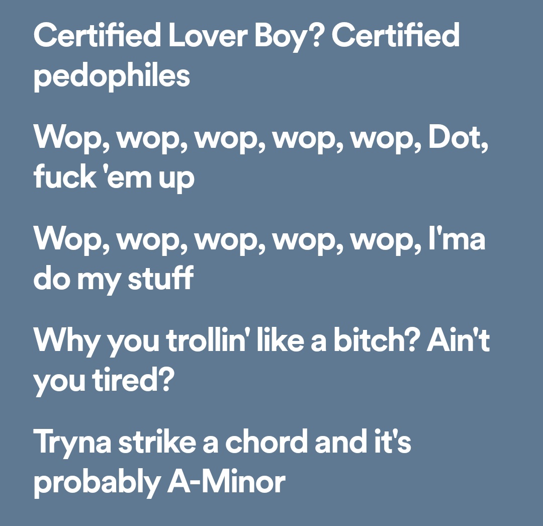 m0ondust__'s tweet photo. E essa pedrada do Kendrick para o Drake https://t.co/EtcZT4GQui