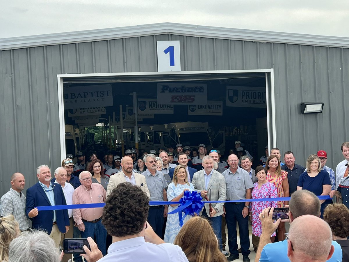 NemccWorkforce's tweet image. NEMCC Workforce was honored to attend the ribbon-cutting this morning for OnDemand Specialty Vehicles in Jumpertown. This new employer in Prentiss County assembles ambulance bodies onto truck frames. Welcome ODSV! Goodskills@nemcc.edu