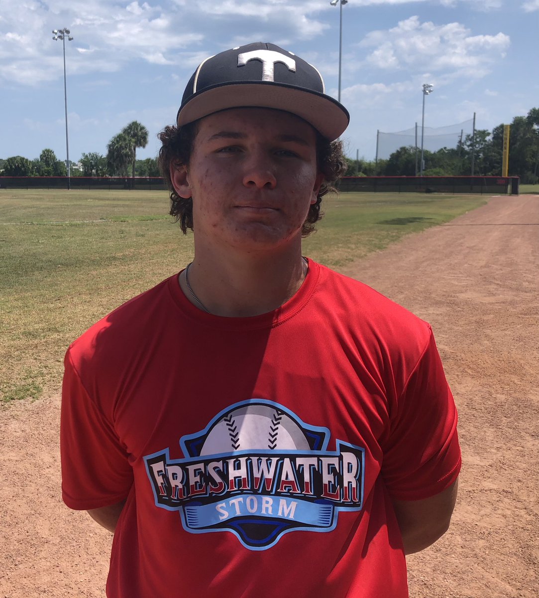25 IF Dallas Rasmussen had a very productive weekend for Freshwater Storm 17u Upperclass at PG-Fort Myers over the weekend. He hit 625 for the tournament, scored 6 runs, drove in 6, stole 2 bags and threw a scoreless inning.
