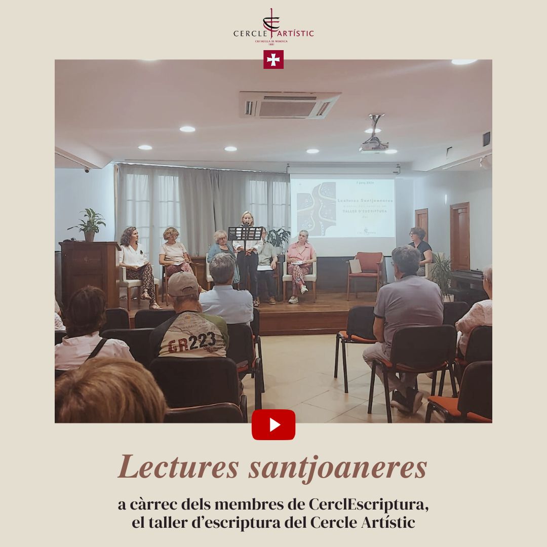 👉L'acte 'Lectures santjoaneres', a càrrec dels membres de CerclEscriptura, que va tenir lloc el passat divendres📆, 7 de juny🐴, ja està disponible al nostre canal de Youtube! 🎉💯🎥🎞

youtu.be/4RqCQXmqbJo?si…