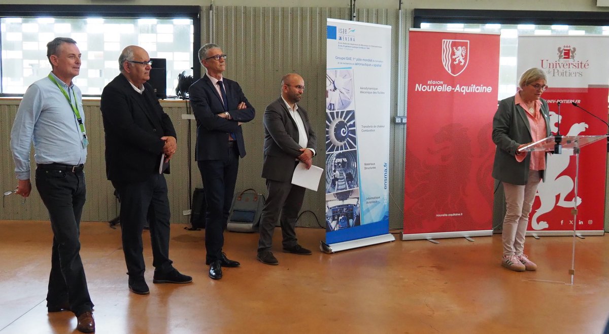 Institut Pprime (@institutpprime) on Twitter photo 🚀 Inauguration de PROMETEE 2, hier, une nouvelle plateforme expérimentale dédiée à la recherche aéronautique & spatiale et en sécurité incendie 🔥
<a href="/UnivPoitiers/">Université de Poitiers</a> <a href="/ISAE_ensma/">ISAE_ENSMA</a> <a href="/DR08_CNRS/">CNRS Centre Limousin Poitou Charente</a> <a href="/RANouvAquitaine/">Région académique Nouvelle-Aquitaine</a> 🚀 Inauguration de PROMETEE 2, hier, une nouvelle plateforme expérimentale dédiée à la recherche aéronautique & spatiale et en sécurité incendie 🔥
<a href="/UnivPoitiers/">Université de Poitiers</a> <a href="/ISAE_ensma/">ISAE_ENSMA</a> <a href="/DR08_CNRS/">CNRS Centre Limousin Poitou Charente</a> <a href="/RANouvAquitaine/">Région académique Nouvelle-Aquitaine</a>