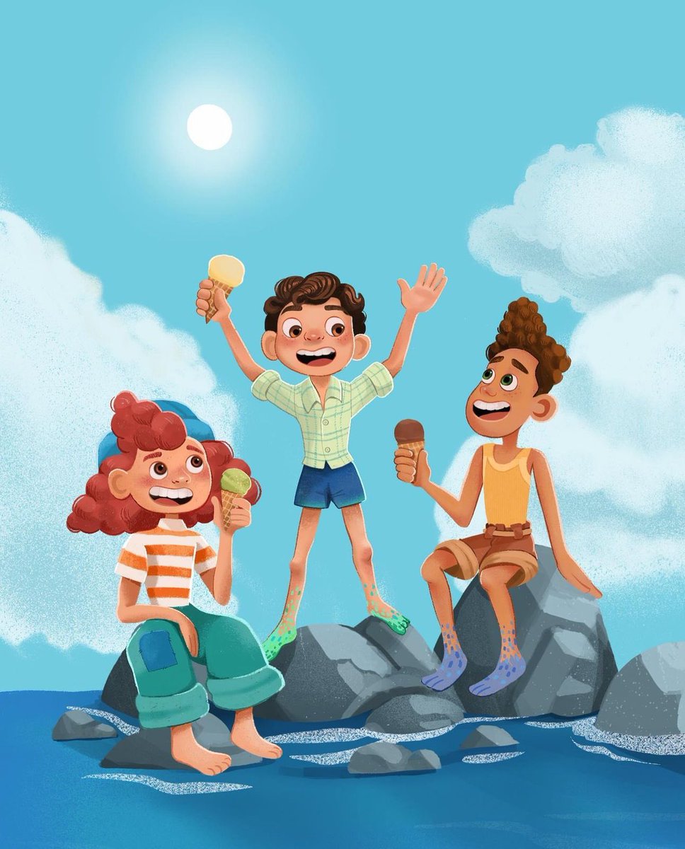 happy 3 years #Luca ☀️🍦🌊

There's been a lot of discourse around #Pixar &amp; its recent films &amp; I just want to say my feelings on Luca haven’t changed: it's a gorgeous, creative, meaningful, summer-y gem! I hope they keep making original, human stories at <a href="/Pixar/">Pixar</a> for years to come!