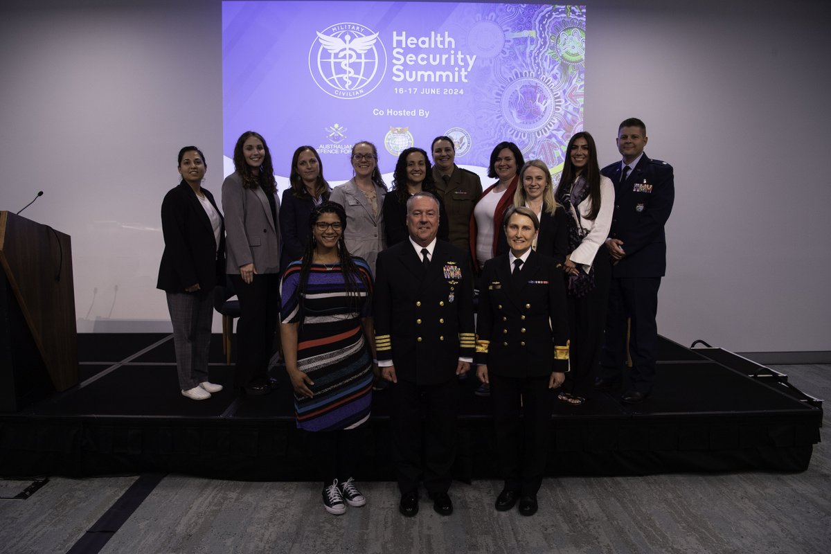 theCGHE's tweet photo. USU's CGHE proudly participated in the Military Civilian Health Security Summit in Sydney this week. Yara Francis, Special Assistant for Policy and Strategy, moderated a panel addressing misinformation and disinformation in global health security.

#Interoperability #Partners https://t.co/wzpQeS3O5d
