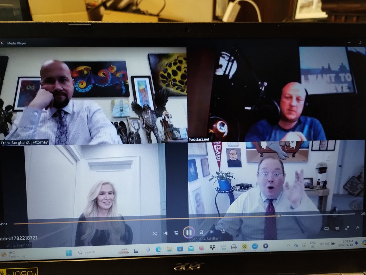derekvampyrslyr's tweet photo. Truly honored to record a #podcast with some incredible talent, just wow
@annembremner 💯
@BorghardtLaw 💯
@lawyerschiff 💯
Thx @PodstarzTeam talked everything 
#tedbundy ✅
#amandaknox ✅
#seattle ✅
#ojsimpson ✅
#money ✅
So much more, episode out soon.. https://t.co/cjoOmAqA4B