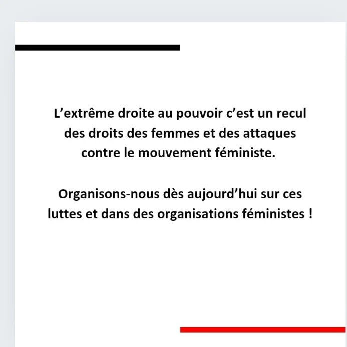 Pourquoi se mobiliser contre l'extrême droite ( 2ème partie) 

#Legisltives #Rn #antifascisme