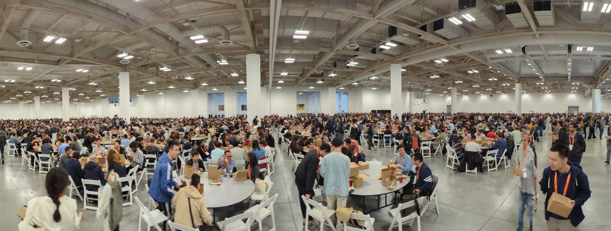 The scale of #CVPR is truly staggering.