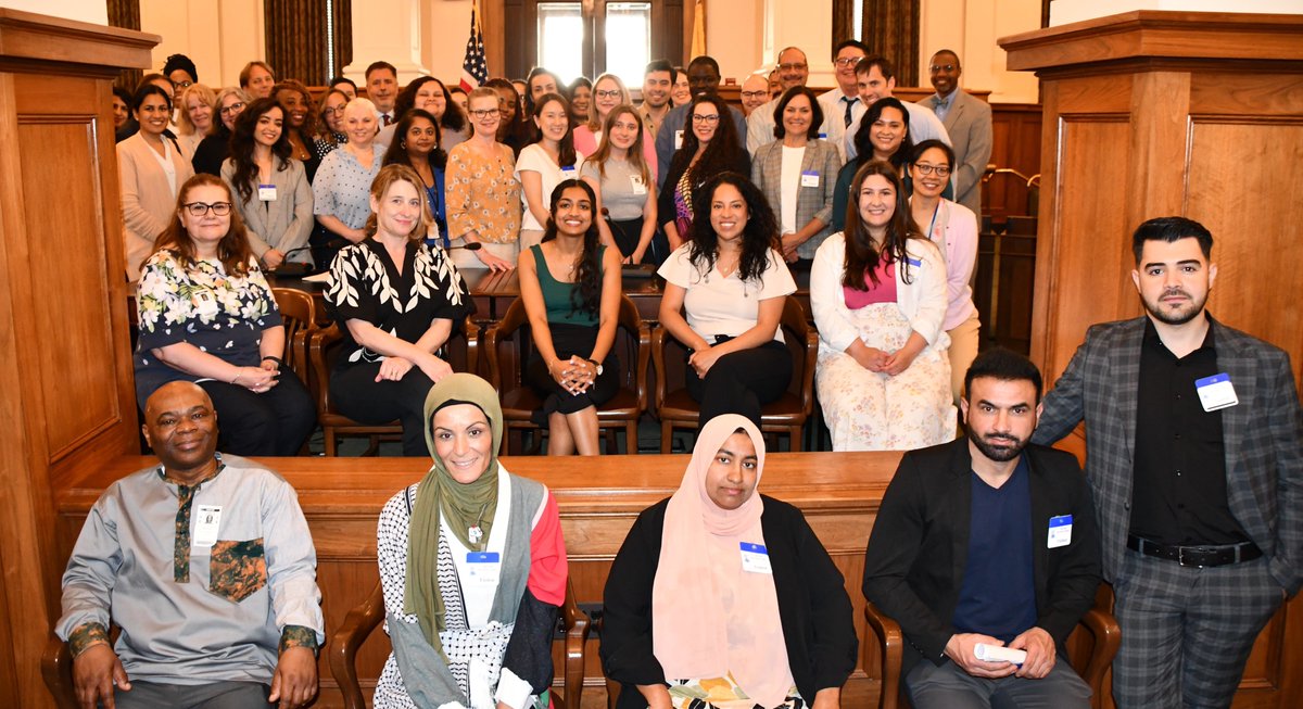 .<a href="/NJDHS/">NJHumanServices</a> Comm'r <a href="/sarahmadelman/">Sarah Adelman</a> presented proclamations to refugee service providers in observance of #WorldRefugeeDay during an event at the State House, joined by Dep. Comm'r Michael J. Wilson &amp; Office of New Americans Dir. Johanna Calle.  Event photos: bit.ly/3KMMfld