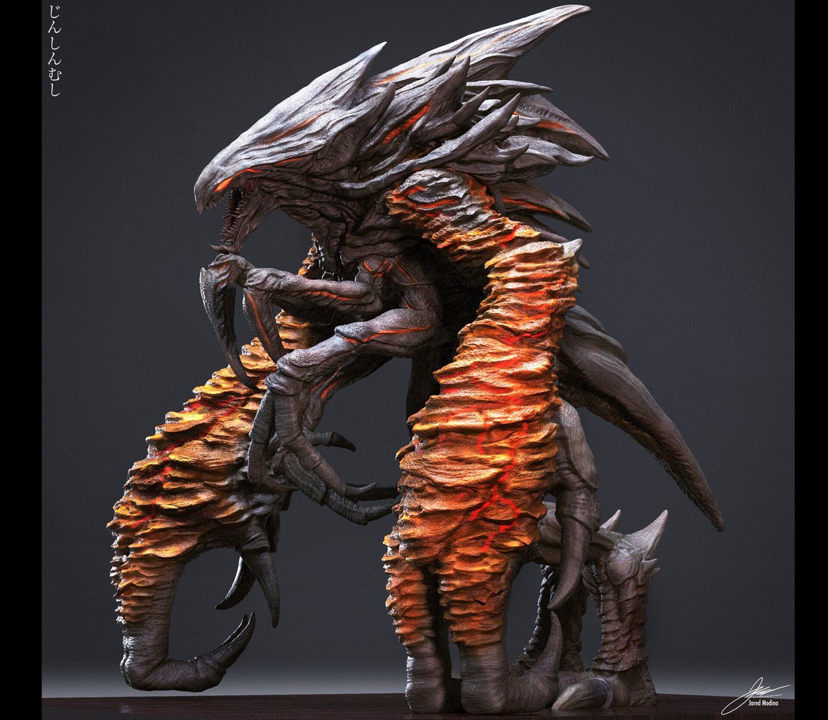 AlexValdez1992's tweet photo. Titanus JinShin Mushi, #MutoPrime, Design Fan Concept Art by Jared Modina at ArtStation
jaredmodina design at instagram
#Godzilla #godzillakingofthemonsters #godzillavskong #godzillaxkong #godzillaxkongthenewempire #monarchlegacyofmonsters #godzillaaftershock #monsterverse #muto https://t.co/gRBqxUIFn4