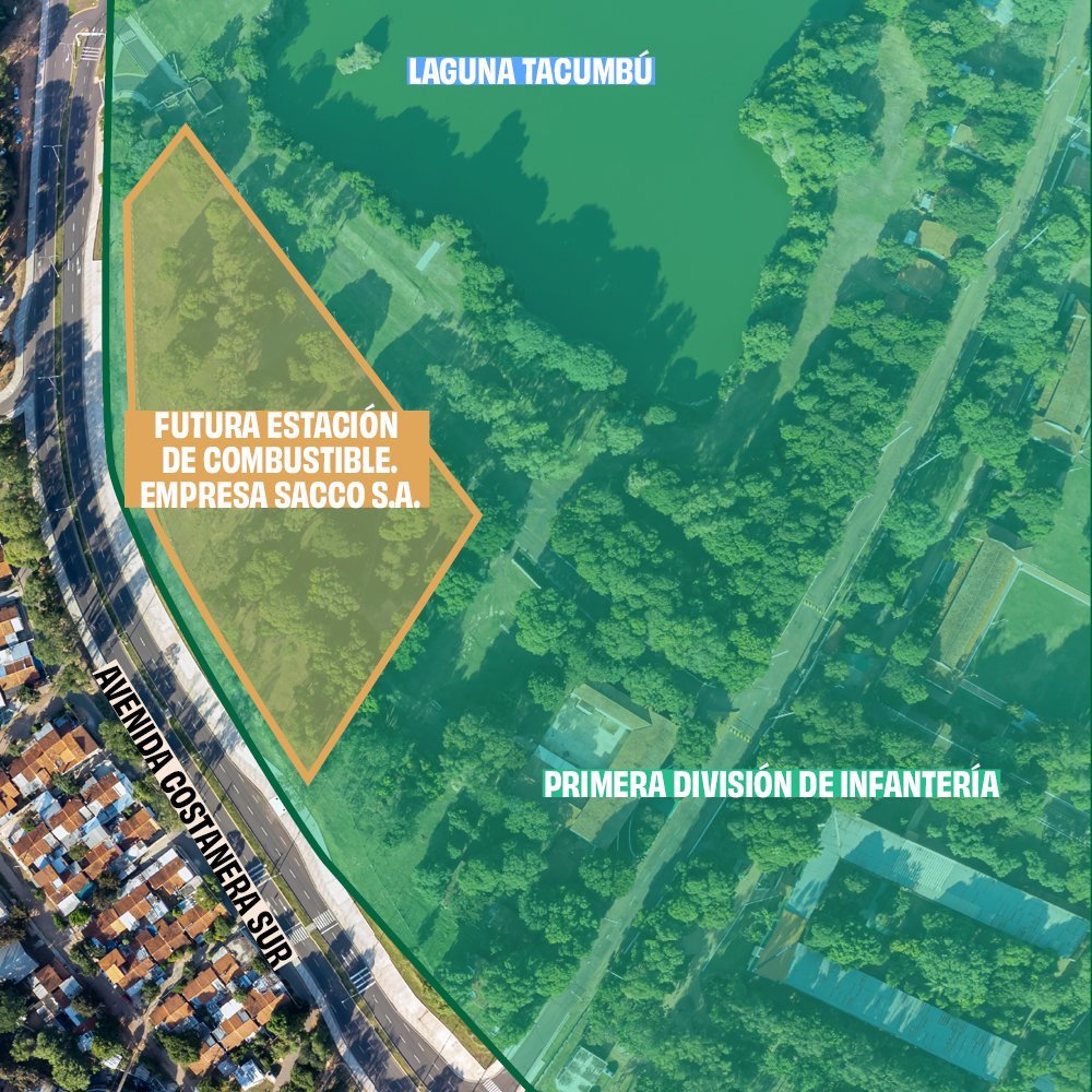 Ni se habilitó la Costanera Sur y el gobierno ya aprobó una gasolinera a pasos de la nueva área protegida de Laguna Tacumbú, en pleno terreno militar.  

La <a href="/AsuncionMuni/">Municipalidad de Asunción</a> NO respondió a pedidos de info pública, así que <a href="/JosueCongo/">Josue Congo</a> reporta aquí lo que Nenecho quiere ocultar: