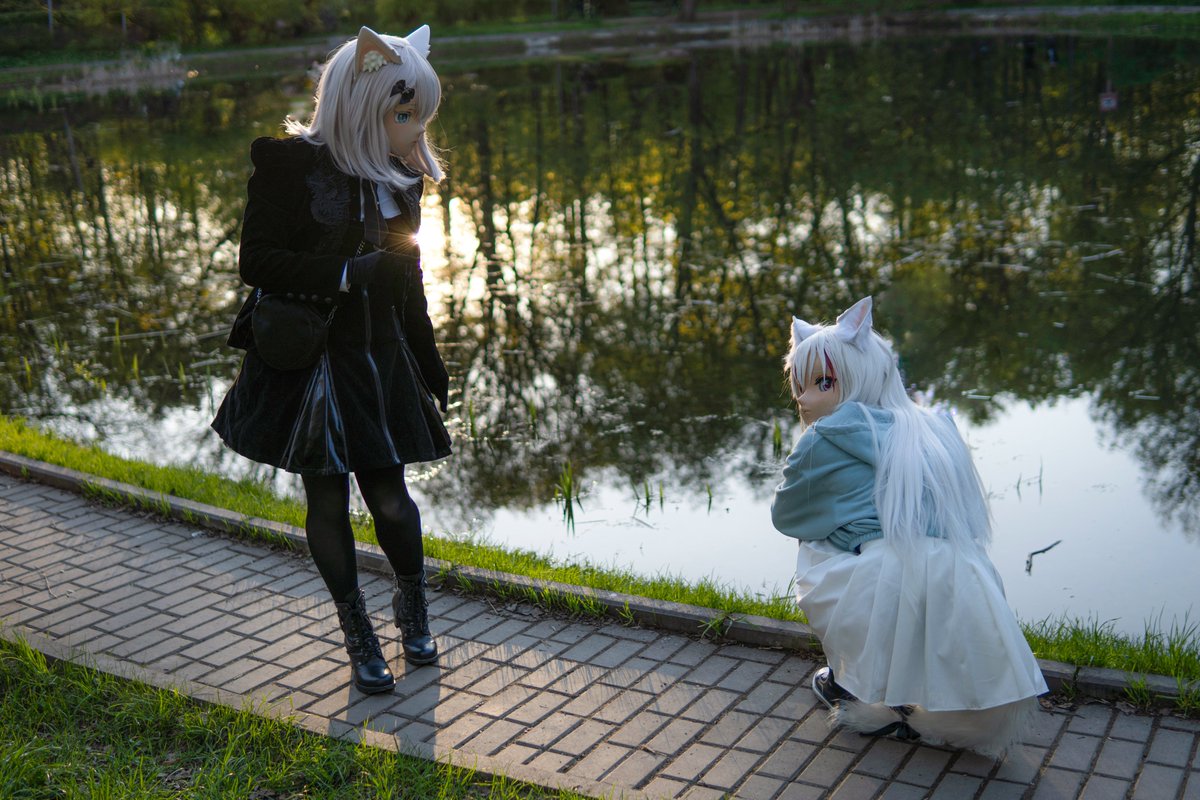 Learn to see the best in life... or to ignore <a href="/KigSonya/">Sonya</a> scolding me for almost touching the water)
#kigurumi #キグルミ #着ぐるみ #cosplay