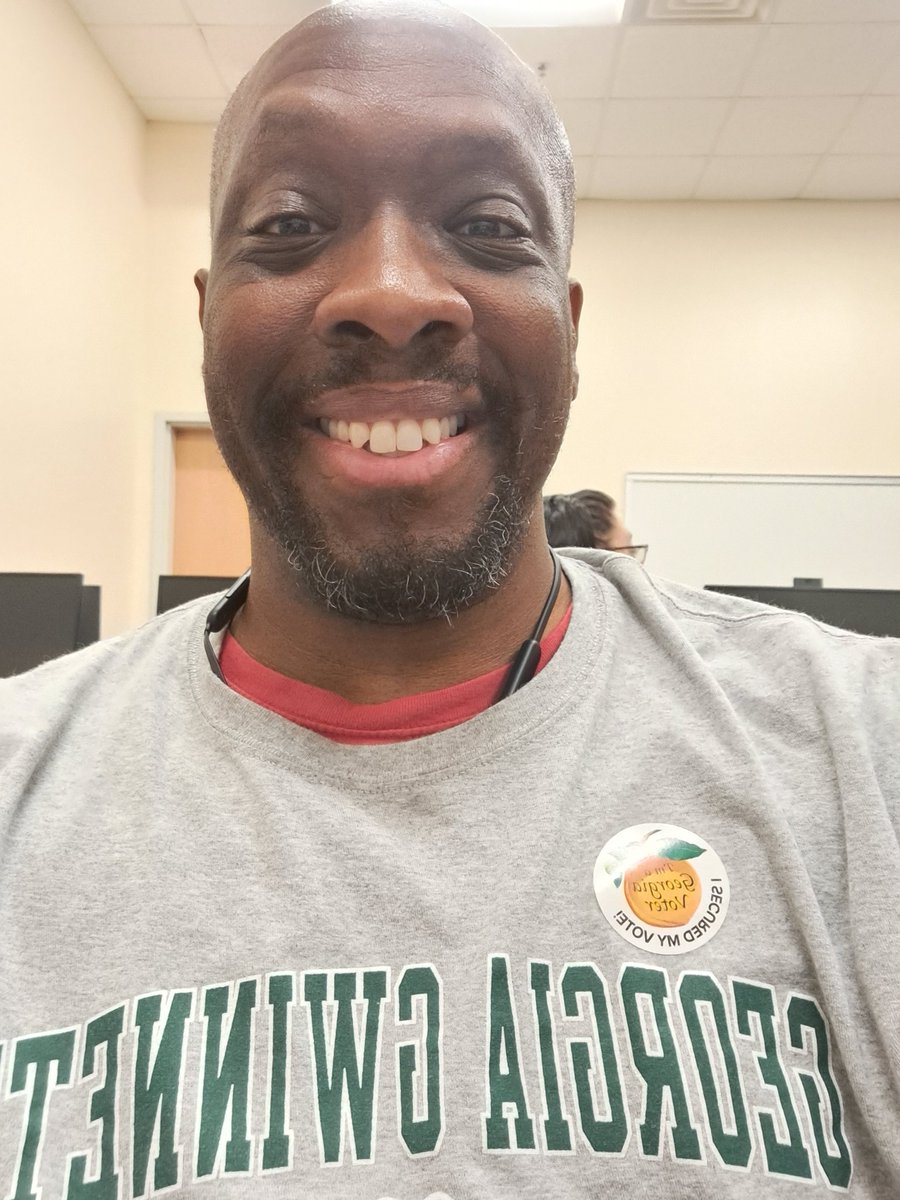 Just voted in a run-off election!  #postthepeach