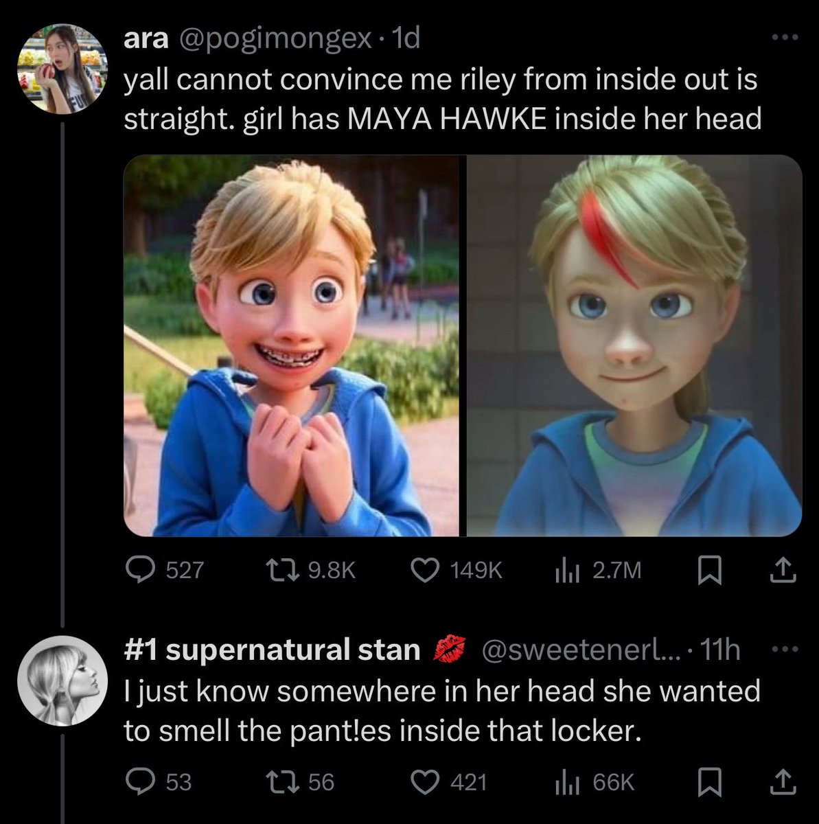 kirawontmiss's tweet photo. talking about a kids movie like this is insanity https://t.co/SKfM8NZRKO