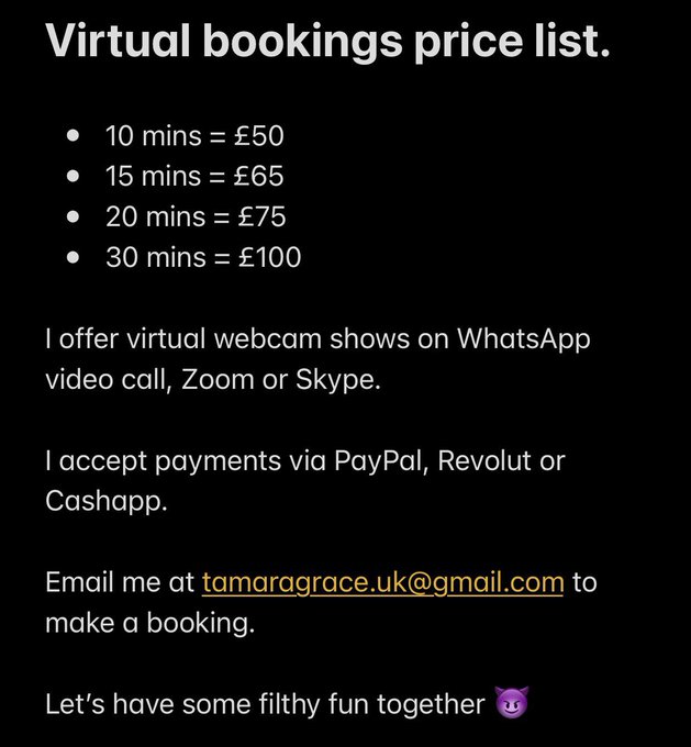 I will be available for prebooked webcam shows tomorrow 😈 https://t.co/SRUbRmThL2<a href="/tag/nottingham"class="tags"><span>#nottingham</span></a>