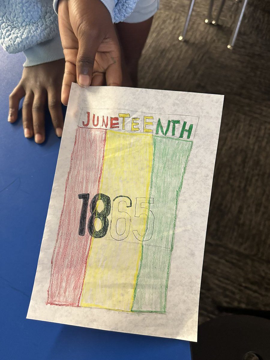 growstrongminds's tweet photo. Math and Juneteenth cards in Summer School! This group is so fun. ❤️ https://t.co/Ma1tZJaFTW