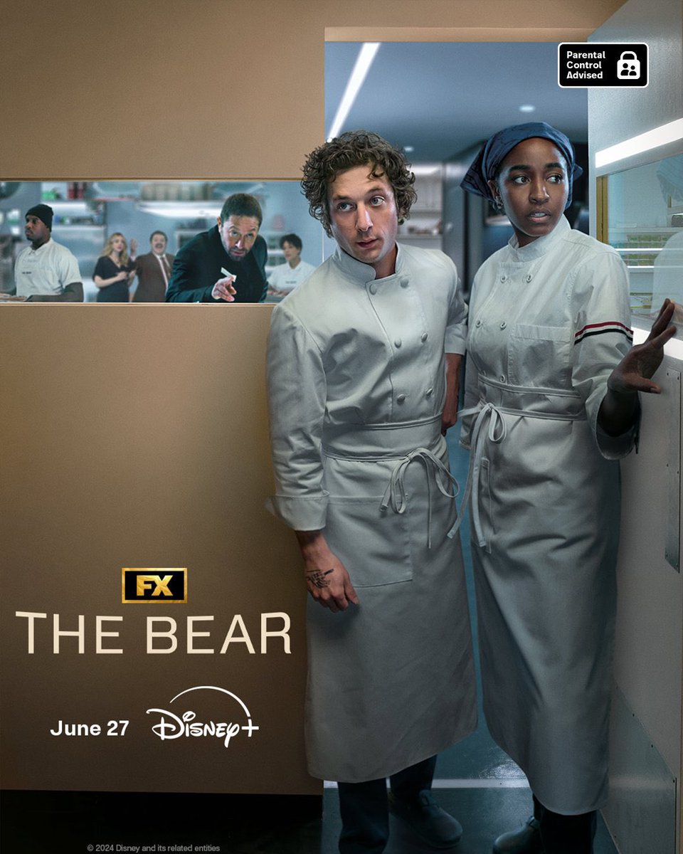 FilmUpdates's tweet image. New poster for ‘THE BEAR’ season 3.