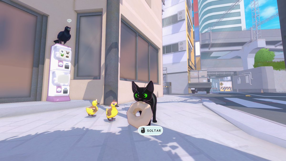nyammoon's tweet photo. A rosquinha para o gato 🍩
#LittleKittyBigCity #gaming #cutecat #lkbc #gamer #gamergirl #kitty #gaming https://t.co/g93K0trz2z