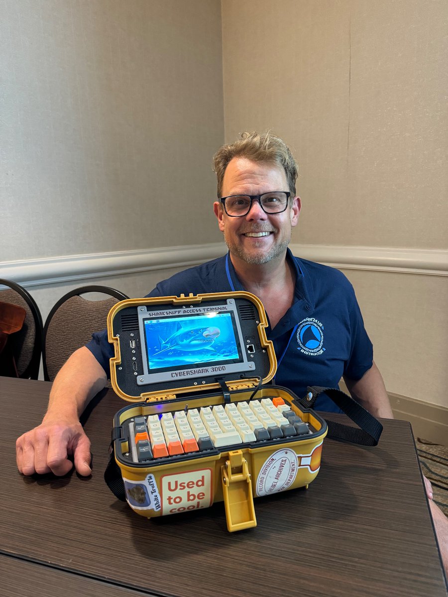 WireSharkFest (@wiresharkfest) on Twitter photo Ross <a href="/Bagurdes/">Ross Bagurdes</a> just taught a class about his Cybershark 3000 computer that he built to analyze packets!
#Wireshark #PacketAnalysis #sf24us Ross <a href="/Bagurdes/">Ross Bagurdes</a> just taught a class about his Cybershark 3000 computer that he built to analyze packets!
#Wireshark #PacketAnalysis #sf24us
