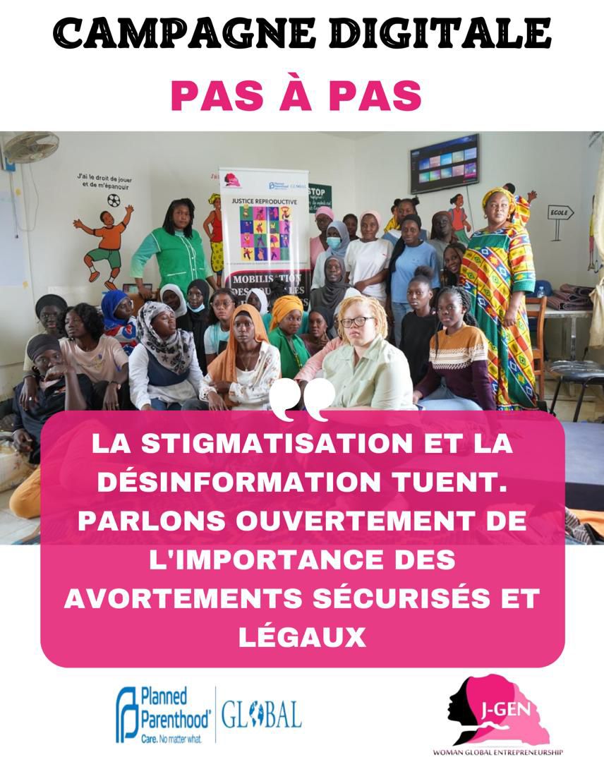 JgenSenegal's tweet image. Pour lutter contre la désinformation, offrons  aux jeunes des informations sur la reproduction , la contraception et les droits sexuels et reproductifs.

#jgensenegal #ppglobal #pasàpas #santesexuelle #santedesfemmes #avortementsécurisé #JusticeReproductive #DSSR #droitsdesfemmes…