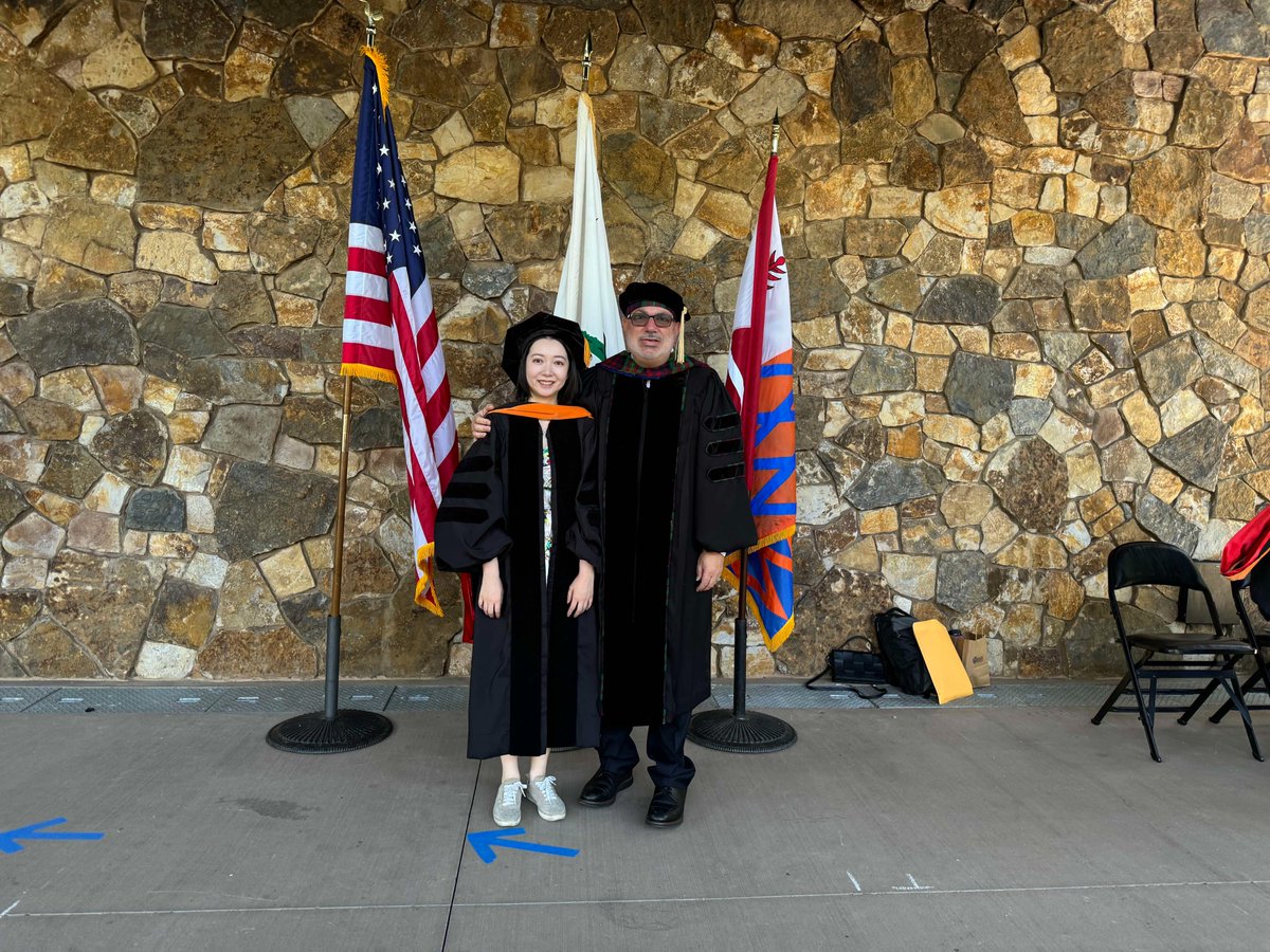 Sherry Ruan (@drsherryruan) on Twitter photo Long overdue but finally an OFFICIAL graduate from Stanford CS! 🎓 A heartfelt thank you to <a href="/landay/">James Landay</a> for the unwavering support and mentorship, and for hooding me at the ceremony!
Also, thanks to <a href="/EmmaBrunskill/">Emma Brunskill</a> and Dr. Wei Wei for your amazing mentorship during my PhD. I’m Long overdue but finally an OFFICIAL graduate from Stanford CS! 🎓 A heartfelt thank you to <a href="/landay/">James Landay</a> for the unwavering support and mentorship, and for hooding me at the ceremony!
Also, thanks to <a href="/EmmaBrunskill/">Emma Brunskill</a> and Dr. Wei Wei for your amazing mentorship during my PhD. I’m
