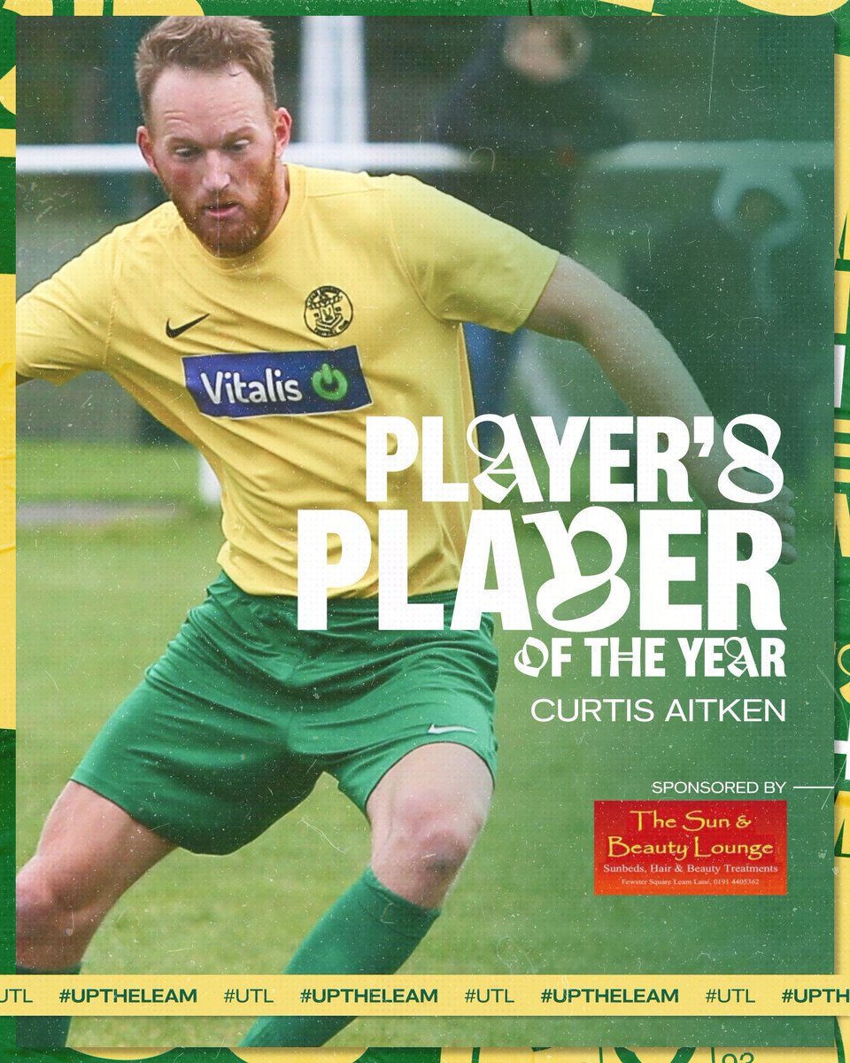 𝟮𝟯/𝟮𝟰 𝗣𝗟𝗔𝗬𝗘𝗥'𝗦 𝗣𝗟𝗔𝗬𝗘𝗥 – <a href="/CurtisAitken92/">Curtis</a> 

Curtis was an absolute rock at the back all season. You always know what you're going to get: full commitment, winning all his battles, a yellow card (or nine) and a few goals at the other end.

#UpTheLeam #UTL 🔰