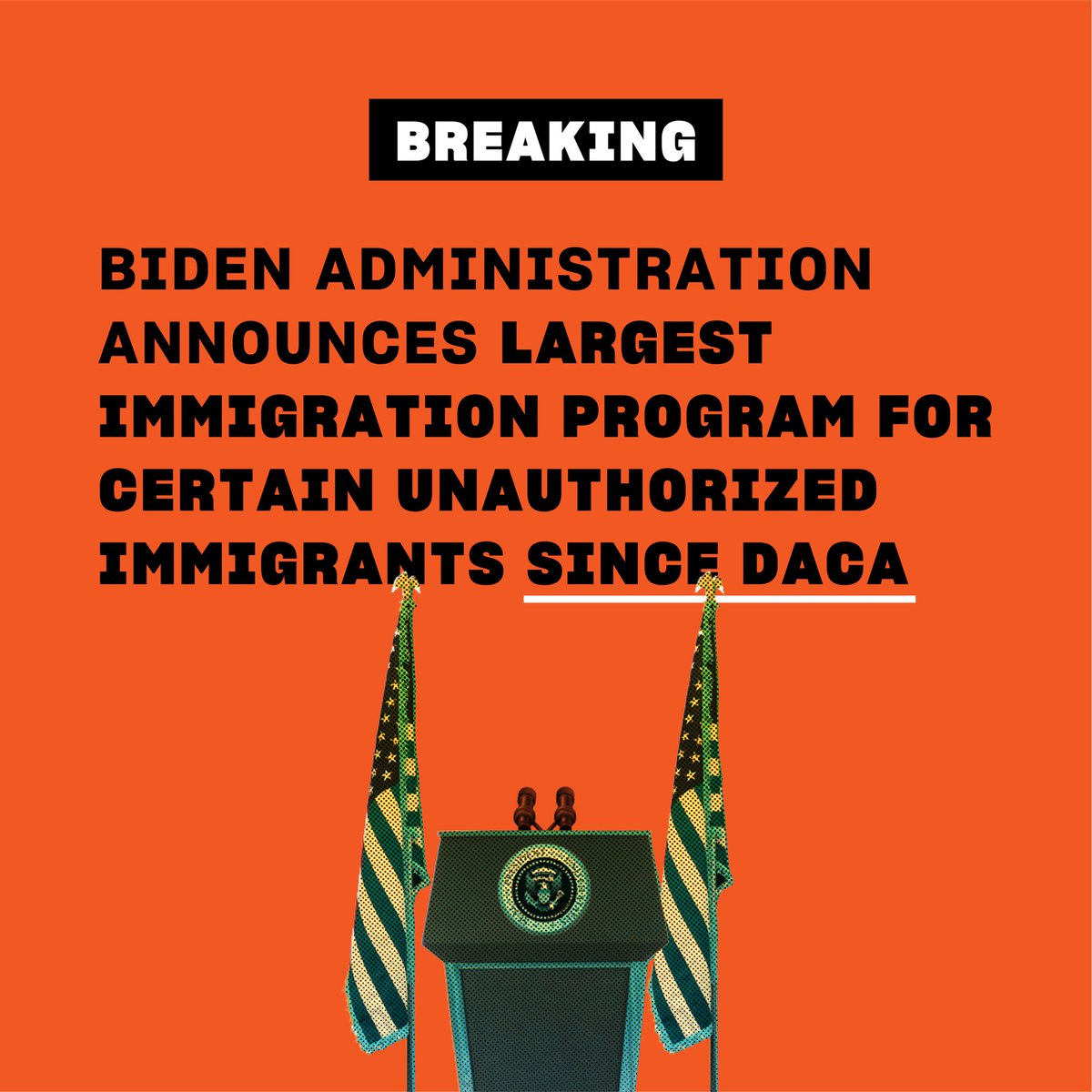 🚨 BREAKING 🚨 

On June 18th <a href="/POTUS/">President Donald J. Trump</a> announced new policy allowing undocu spouses + children (including stepchildren) of U.S. citizens to apply for work permits 🪪 

This would shield them from deportation IF they’ve lived in the U.S. for at least 10 years.

Let’s talk details🧵
