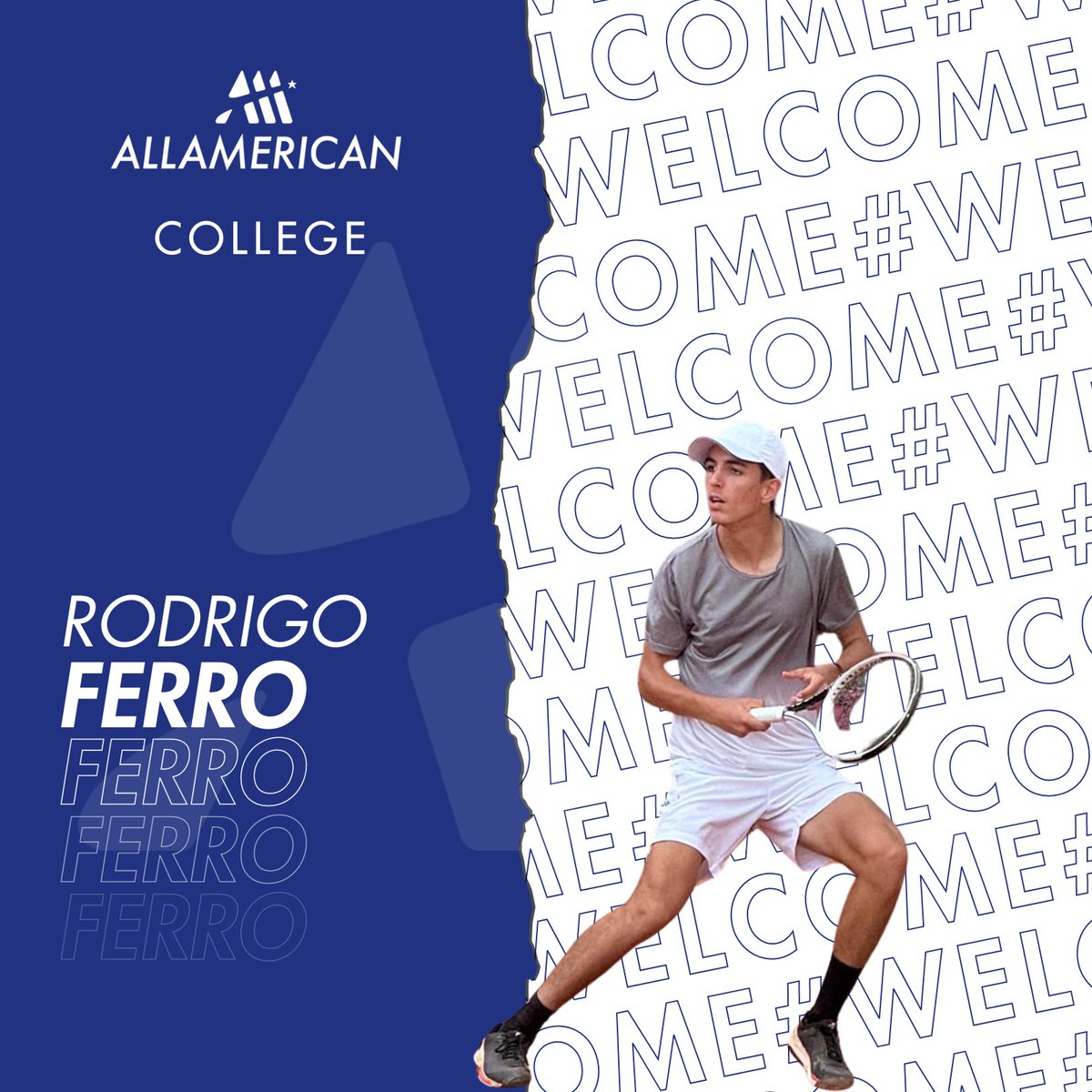 🎾WELCOME🎾 

Benvido Rodrigo Ferro🇵🇹! Rodrigo is working to pursue his collegiate career for the FALL 25! 
It is a pleasure working with you Rodrigo and we are sure the best is yet to come!
Now it is time to make it happen!
. 
#tennis #tenis #bolsaesportiva #workhard #dreambig