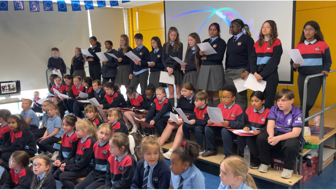 Last minute preparations by the school choir today ahead of St Marks’s Schools celebrating 50 years tomorrow. The whole school community has been busy over the last few days bringing everything together. We wish you all every success and hope you all have a lovely day.