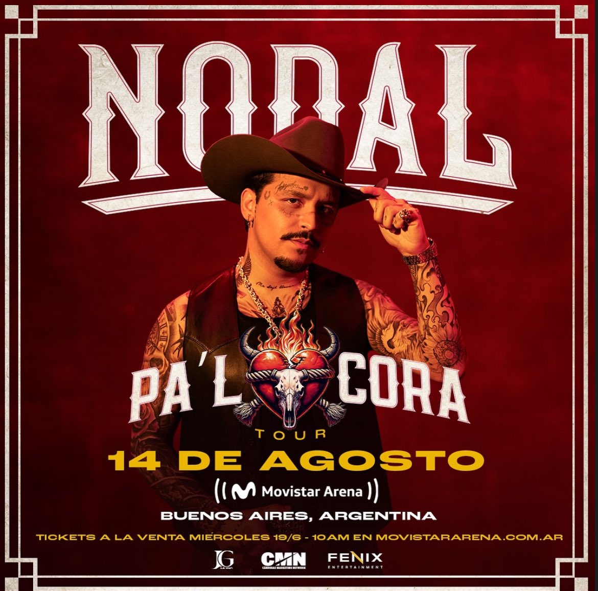 fedeebongiorno's tweet image. Lo crean o no, Nodal acaba de anunciar un show en Argentina 👇
