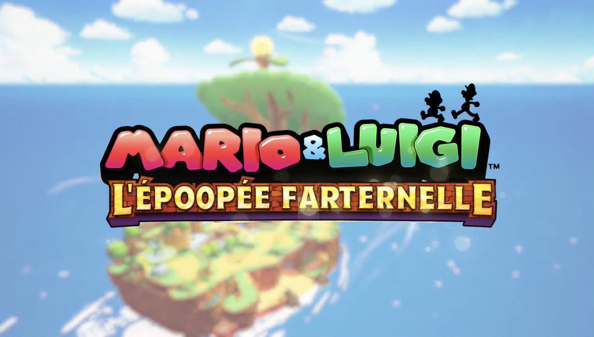 prallyboo's tweet image. I can't believe this is the ACTUAL french title of the new Mario &amp;amp; Luigi game