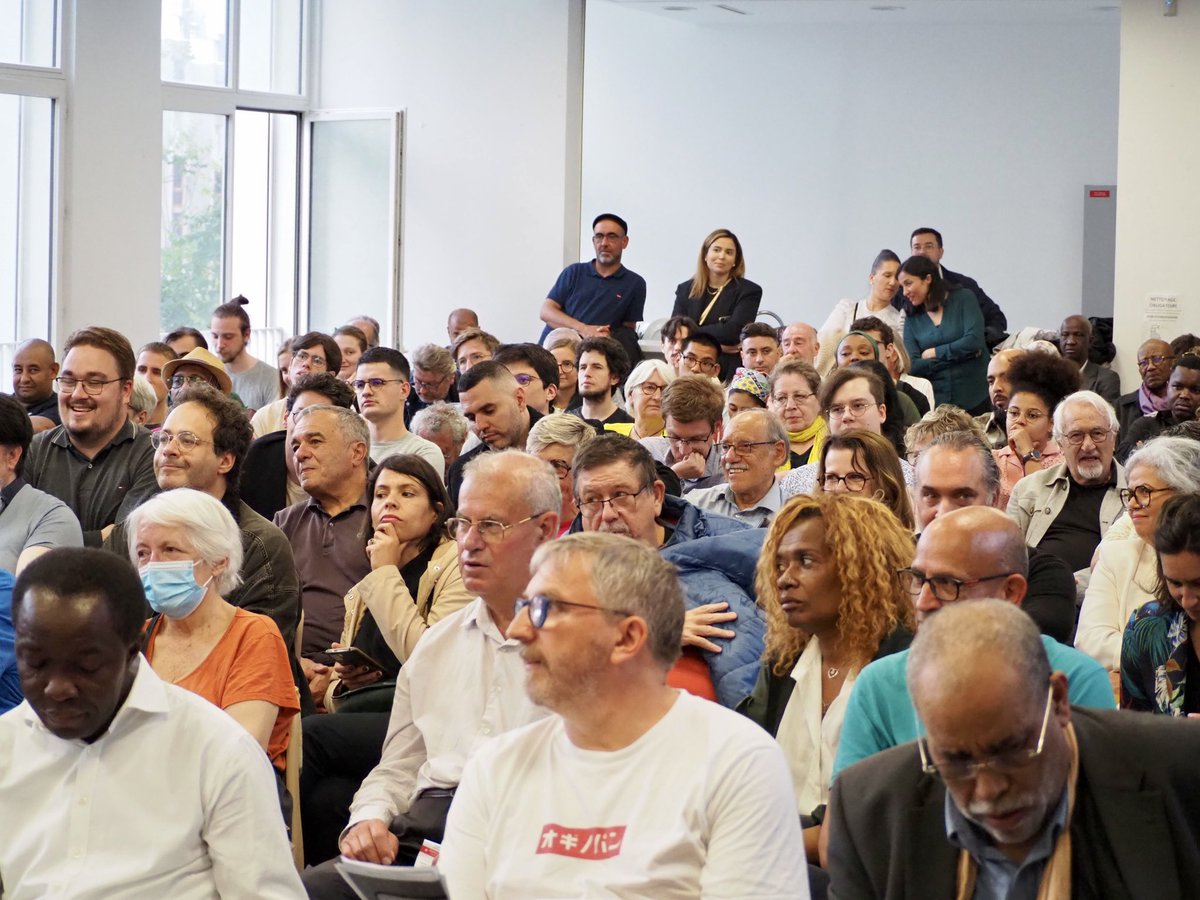 marinetondelier's tweet photo. Plus de 150 personnes réunies ce soir à Nanterre pour soutenir le #NouveauFrontPopulaire et sa candidate locale @SabrinaSebaihi 🔥

Le 30 juin et le 7 juillet, nous aurons besoin de votre mobilisation pour l’emporter ! https://t.co/PWkGFLqPV4