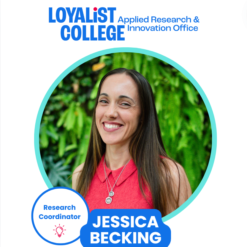 Introducing Dr. Jessica Becking, our new Research Coordinator! Dr. Becking is passionate about nurturing a robust research culture, supporting our teams, faculty researchers, and guiding ethical research practices.

#ResearchExcellence #MeetOurTeam #LoyalistCollege