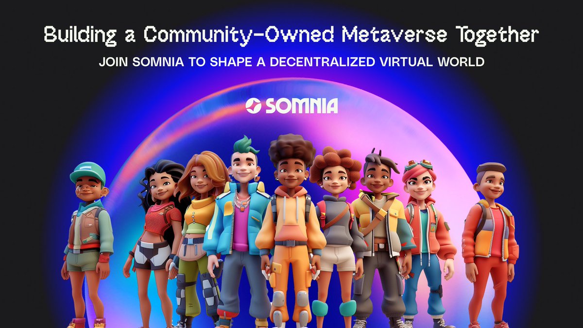 Somnia_Network's tweet image. Imagine a #Metaverse where the community owns and shapes the virtual world! At #Somnia, we’re making this vision a reality. No more corporate control – just endless possibilities for creators to thrive and users to have a say. Let’s build a community-owned Metaverse together.…