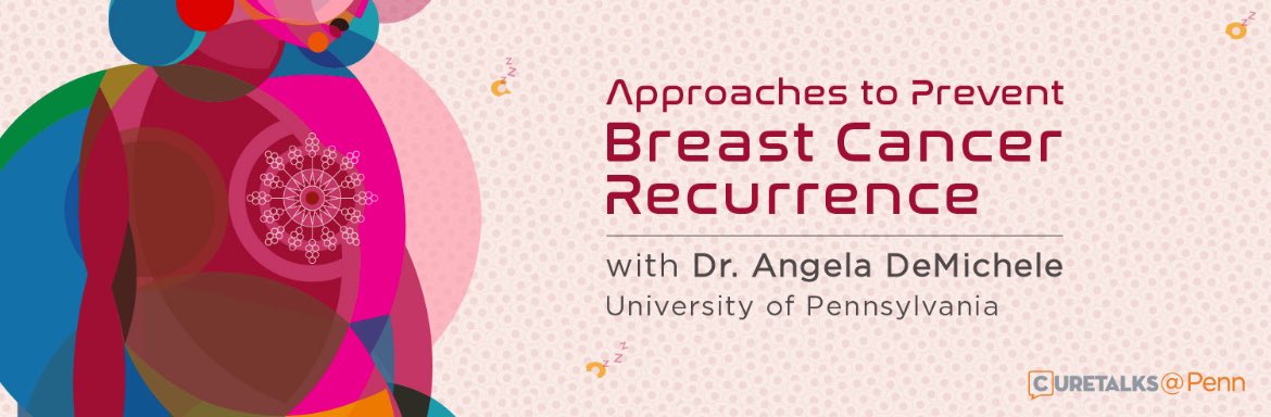 Penn Medicine 2-PREVENT Breast Cancer TCE (@pennbreasttce) on Twitter photo Check out <a href="/AngieDemichele/">Angie DeMichele, MD, MSCE, FASCO</a> on <a href="/PennMedicine/">Penn Medicine</a> <a href="/CureTalks/">CureTalks</a> podcast discussing breast cancer recurrence & the current ongoing efforts to prevent relapse! Watch here youtu.be/pbUXJpikIgQ?si⦠Check out <a href="/AngieDemichele/">Angie DeMichele, MD, MSCE, FASCO</a> on <a href="/PennMedicine/">Penn Medicine</a> <a href="/CureTalks/">CureTalks</a> podcast discussing breast cancer recurrence & the current ongoing efforts to prevent relapse! Watch here youtu.be/pbUXJpikIgQ?siā¦