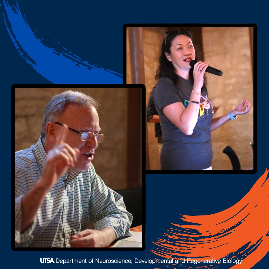 UTSANeuroDevRe1's tweet image. Our staff, faculty, and research assistants recently spent time together at a department retreat where we found our mission, set our goals, and presented research to one another. #UTSA #UTSANDRB #Neuroscience #developmentalandregenerativebiology #Roadrunners #birdsup🤙 #ndrb