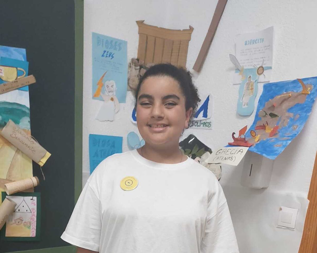 Valores desbloqueados: 💙Corazón gigante💙
Reconocida con la insignia de orientación por ayudar y colaborar en el aula TEA y empatizar tanto con su compañero de clase, David. Un aplauso para Emily Lanti Calizán. ¡Felicidades por tener ese corazón tan grande Emily! #gamificación